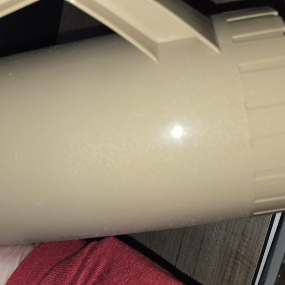 Vintage Tupperware 2 QT Pitcher in Harvest Tan 800 and 801 - Picture 7 of 11